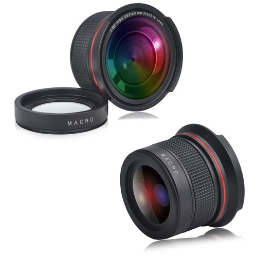 35x fisheye wide angle - 0.35x, lens