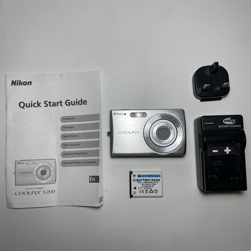 Nikon coolpix s200 1mp - coolpix, 7.1mp