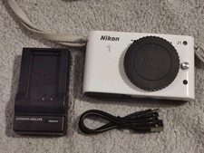 Nikon 1 J1 White  with new