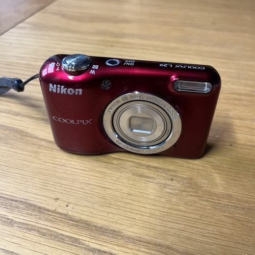 Red nikon coolpix l29 1mp - coolpix, 16.1mp