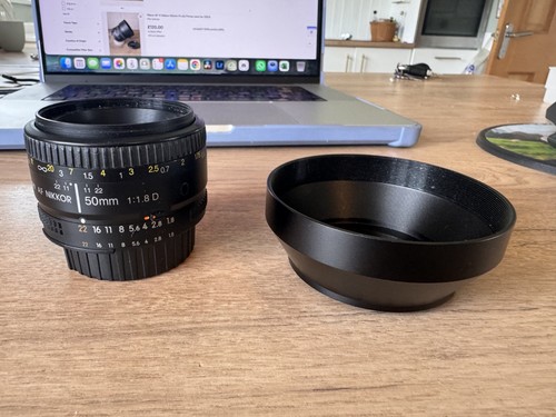 Nikon nikkor 50mm 1 - 50mm, f/1.8d